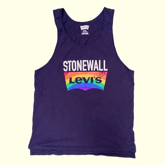 🌈‎ Levi’s Pride Stonewall Tank Top Unisex Medium - Picture 2 of 4